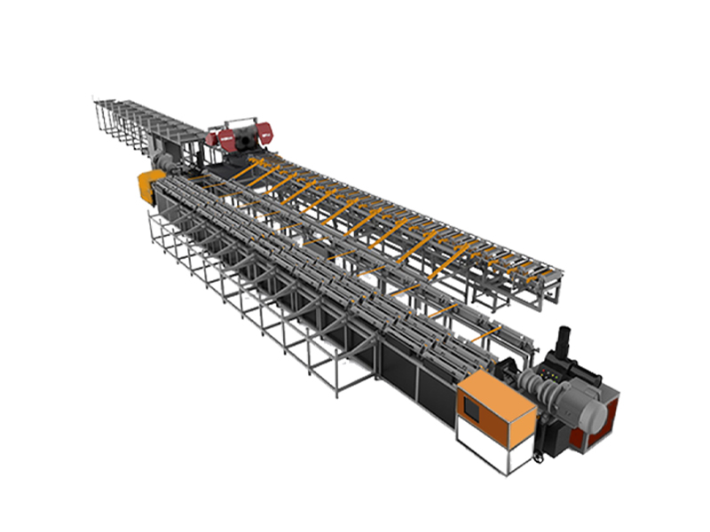 鋸切套絲打磨生產線